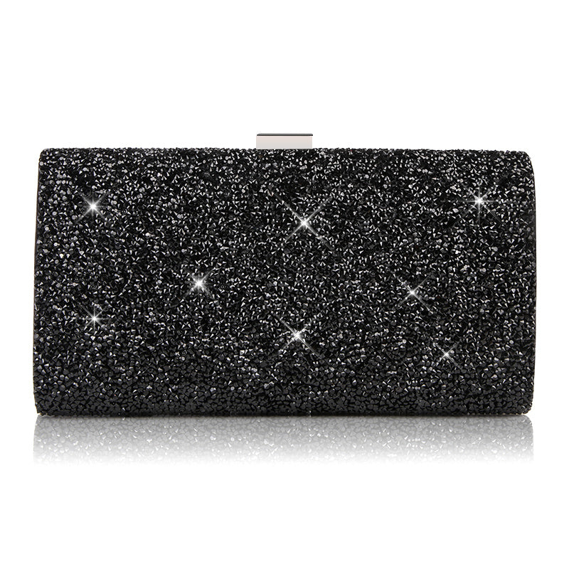 Diamond-encrusted clutch